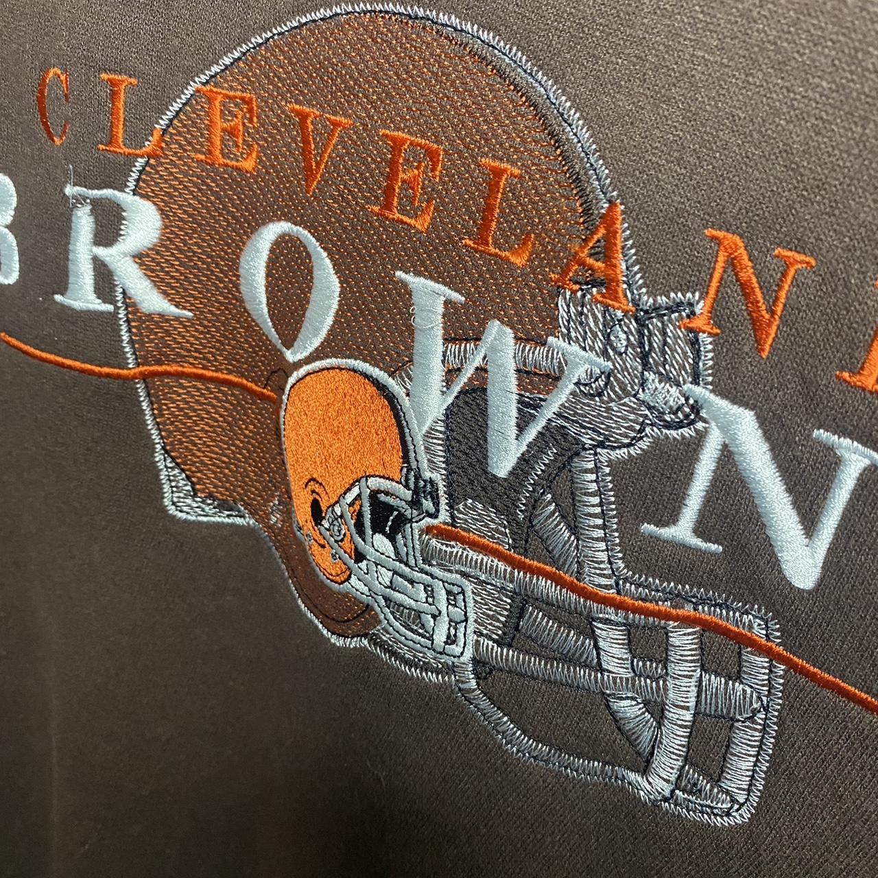 Vintage Late 90s Cleveland Browns Embroidered - Depop