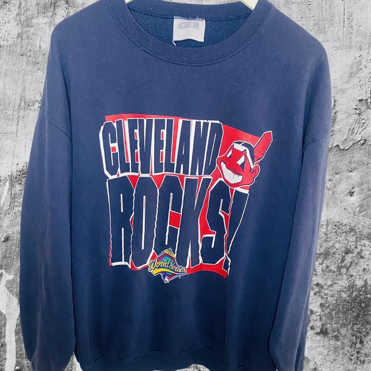 VINTAGE [1997] CLEVELAND INDIANS WORLD SERIES - Depop