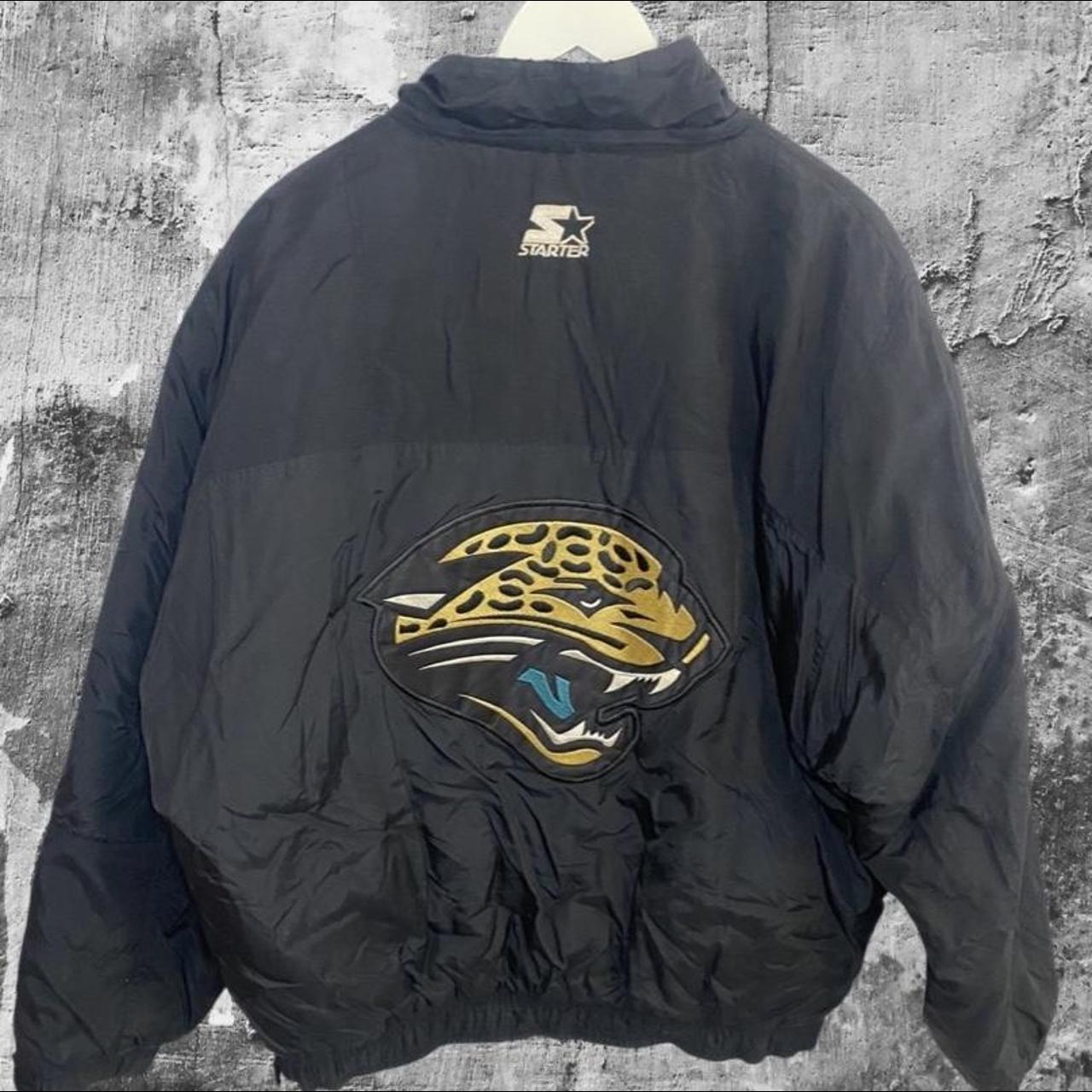 Vintage 90's Jacksonville Jaguars Starter Puffer - Depop