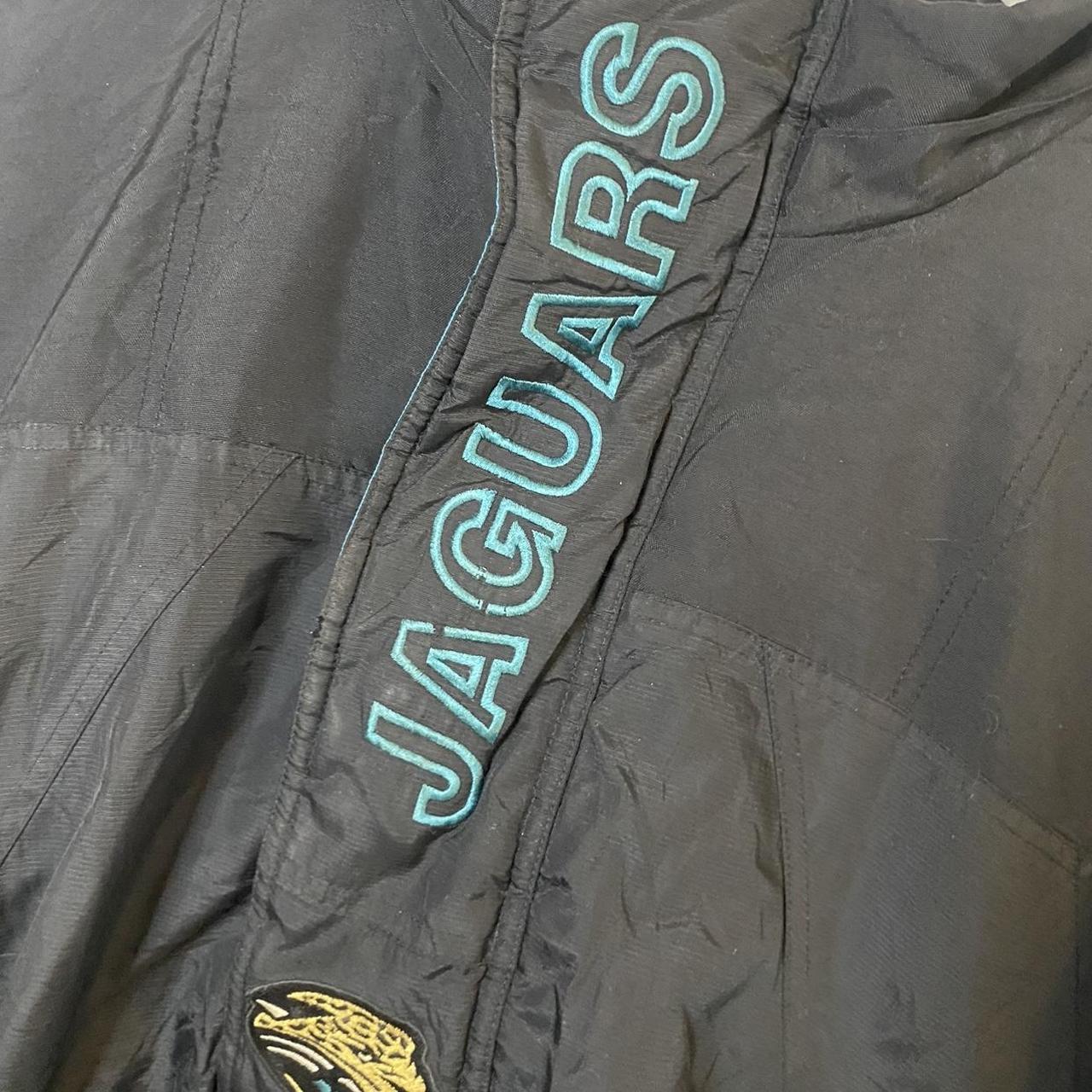 Vintage Jacksonville Jaguars NFL Windbreaker Small - Depop