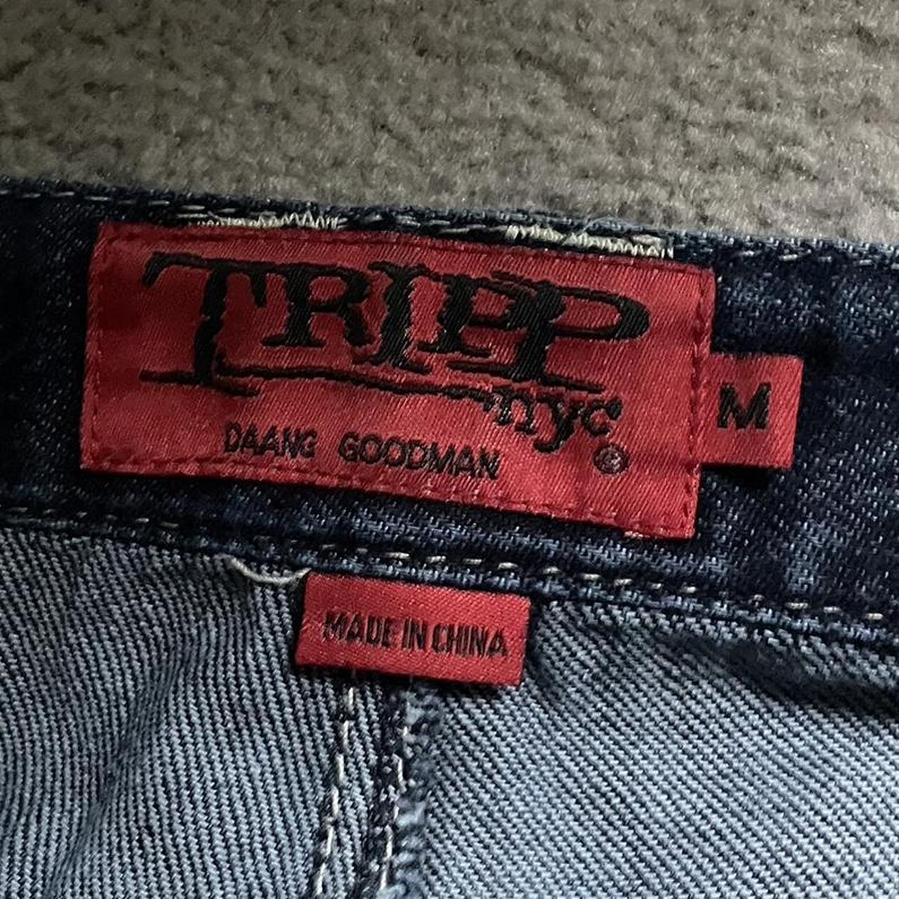 Tripp NYC strap cargo jeans similar to the x strap... - Depop