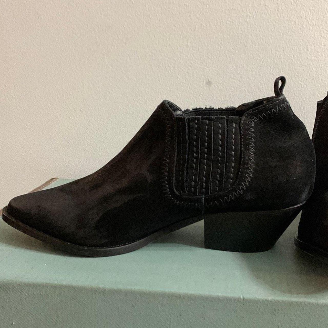 Schutz Women's Black Boots | Depop