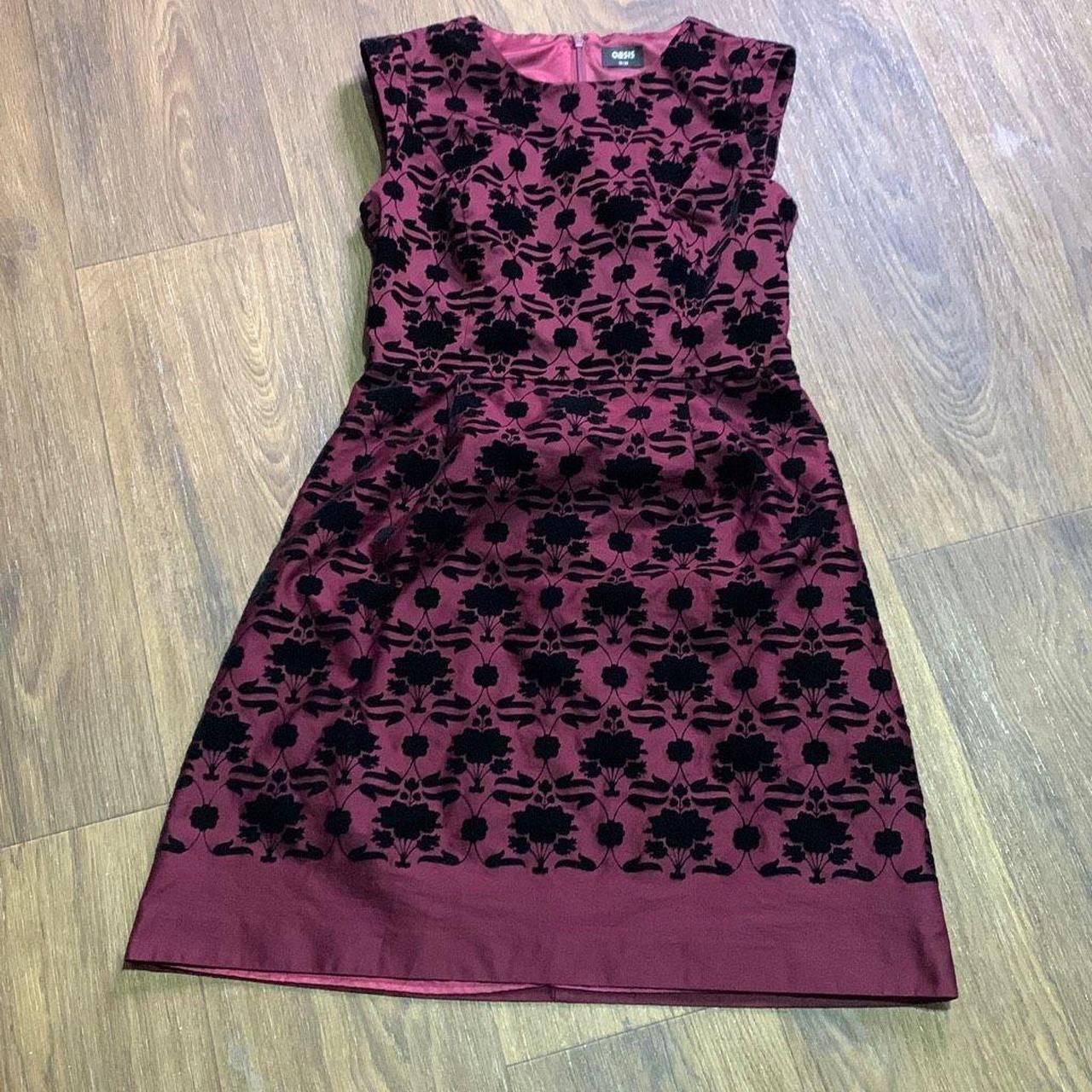 Oasis fit and flare clearance dress