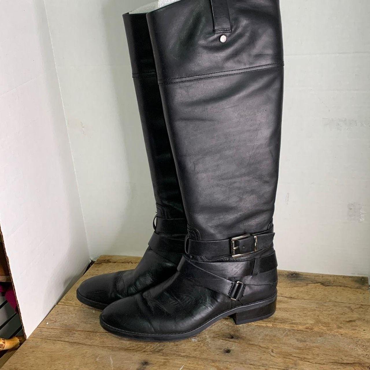 Vince camuto outlet leather riding boots