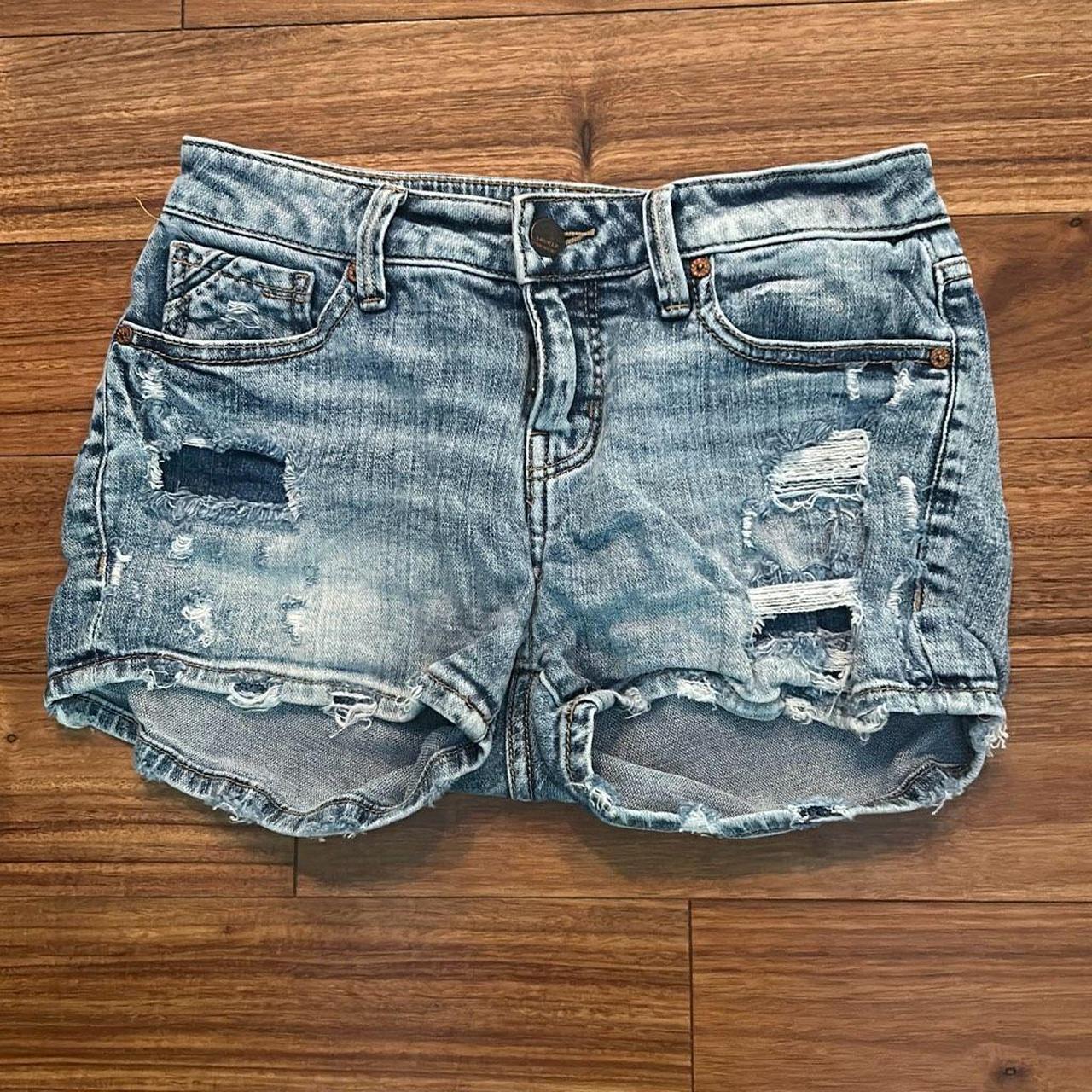 Buckle black fit no 53 distressed denim shorts. Depop