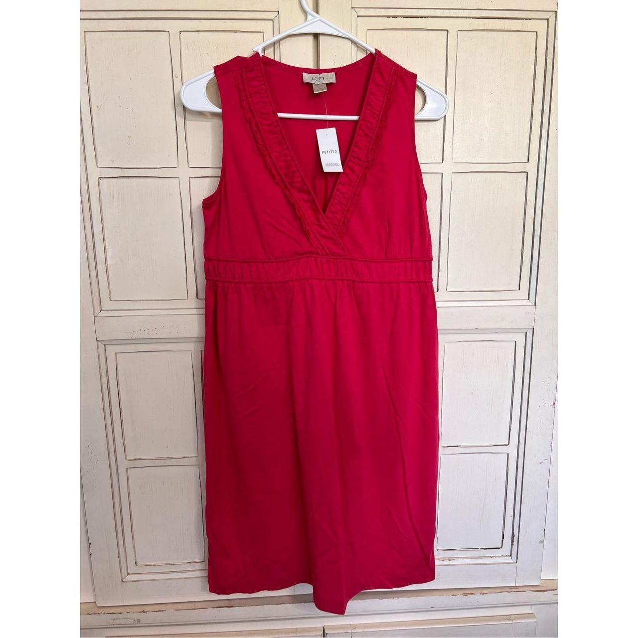 Loft pink clearance dress