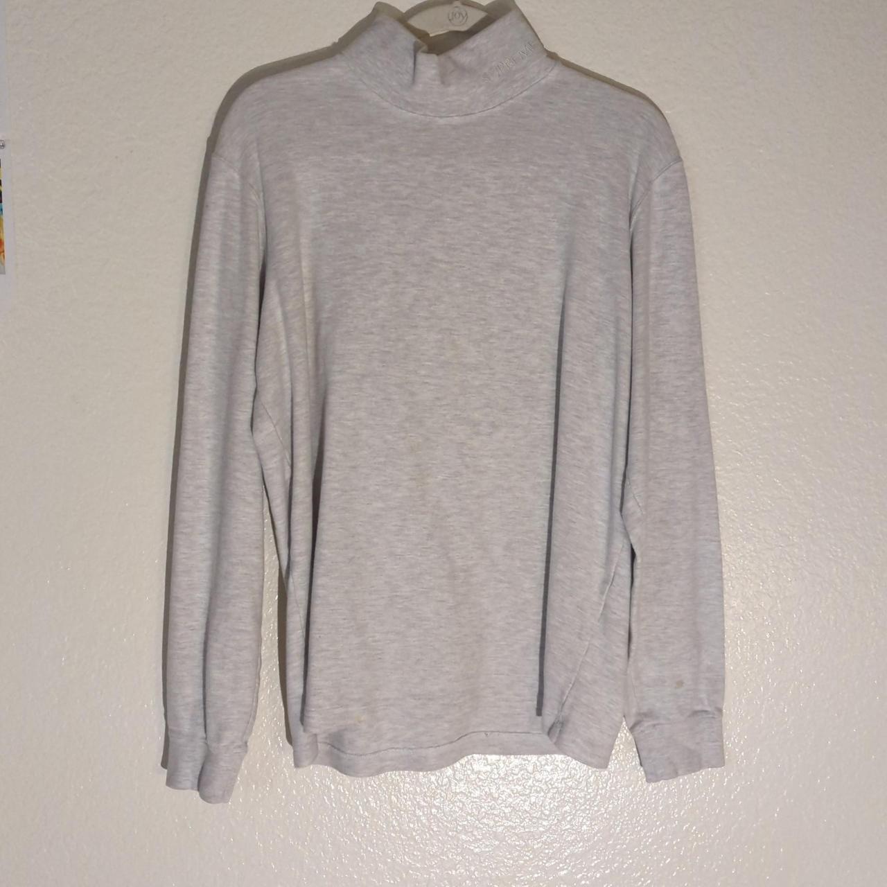 Gray Supreme turtleneck from 2016. Only has like two...