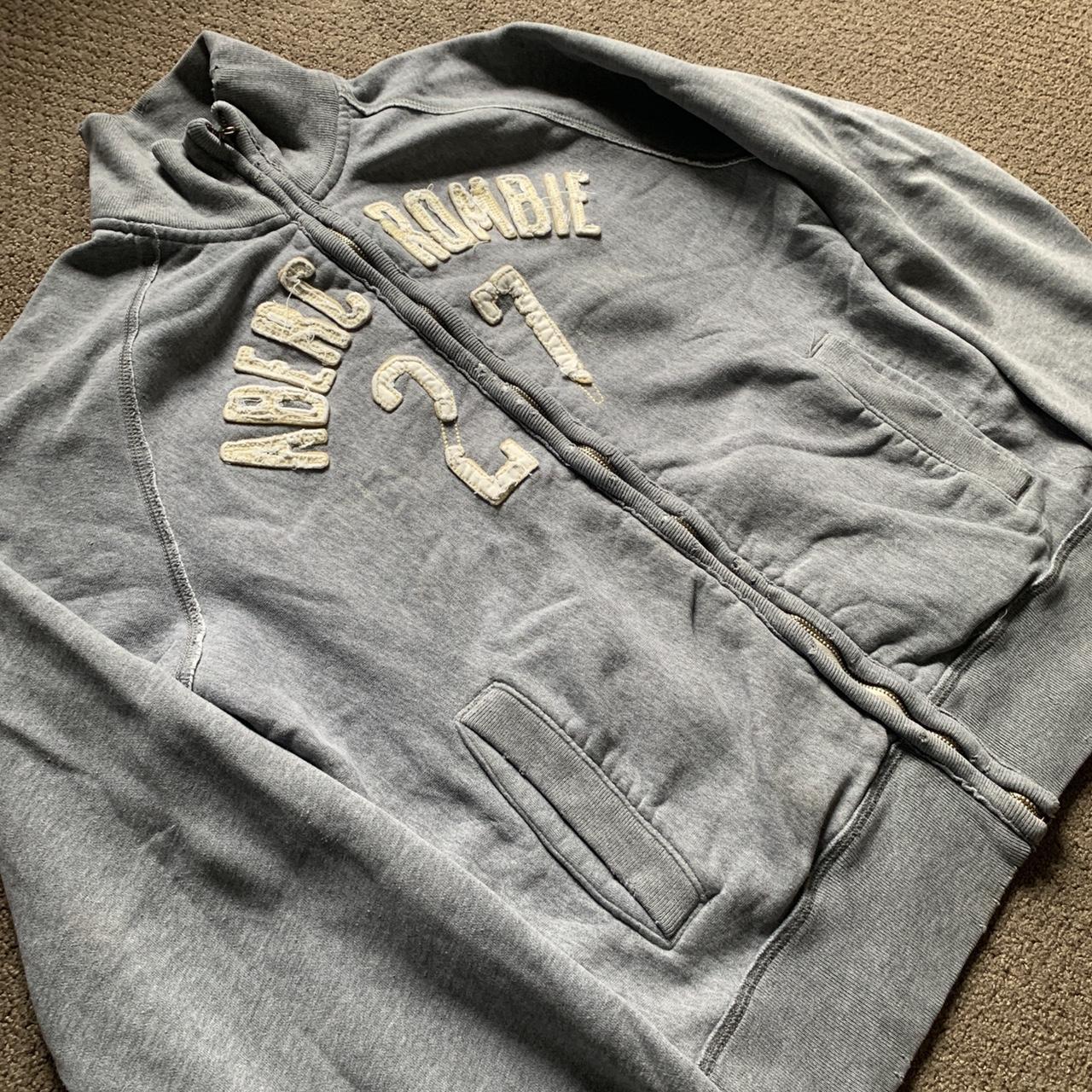 Abercrombie zip up fleece #depop #depop sellers... - Depop