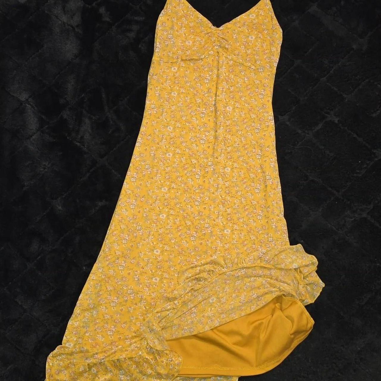 Ultra Flirt Women's Dress - Yellow - S – Yellow l… - image 1