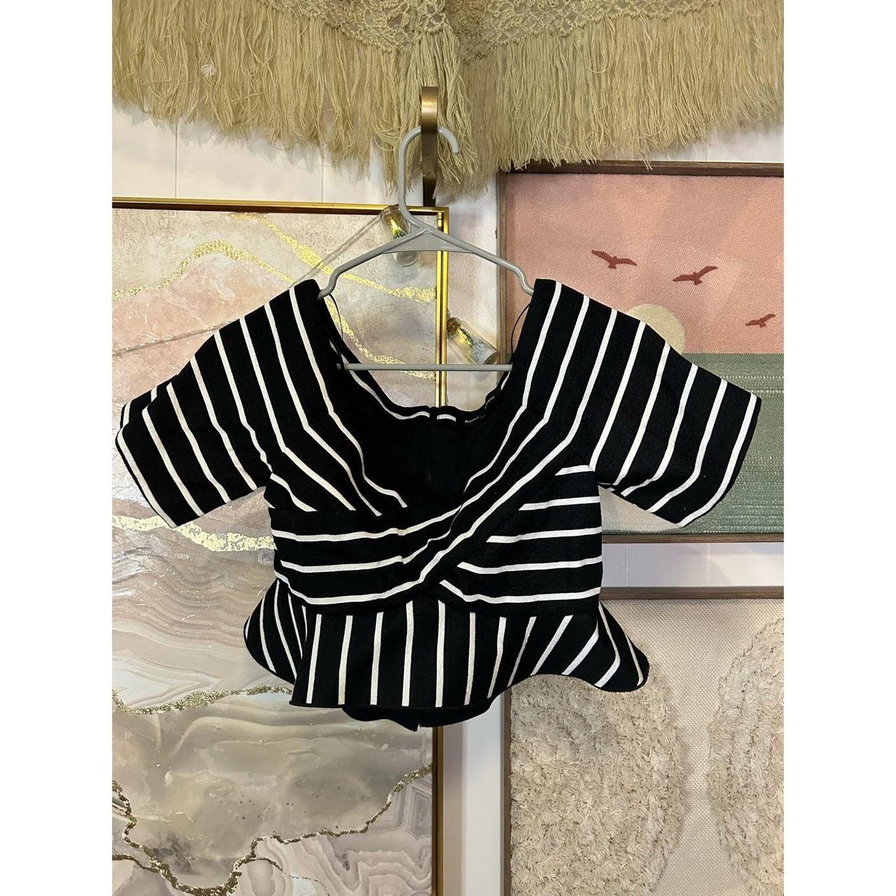 Brand New Proenza Schouler Cropped Peplum Top Depop