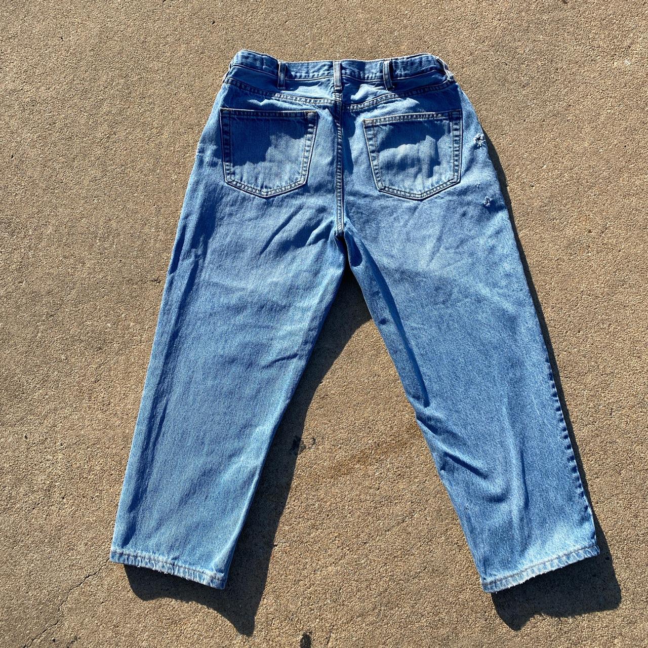 Lands' End Men's Blue Jeans Depop