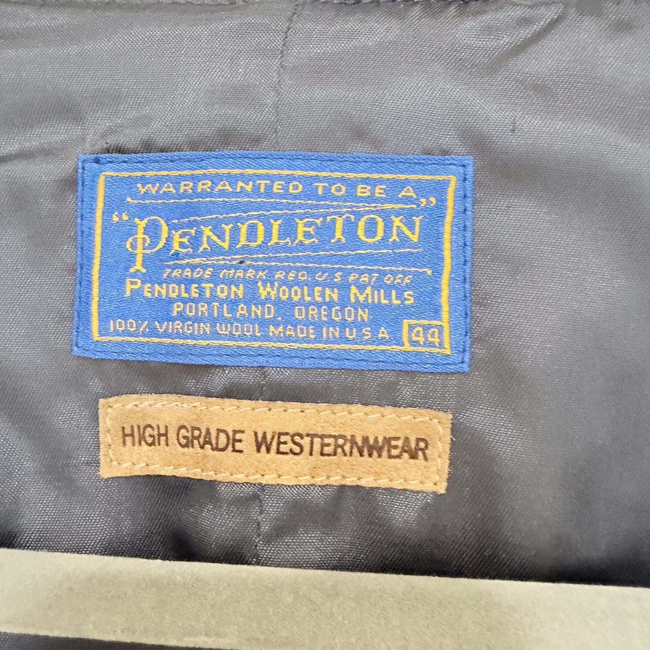 Pendleton Men's Vest - Blue/Multi – Pendleton str… - image 2