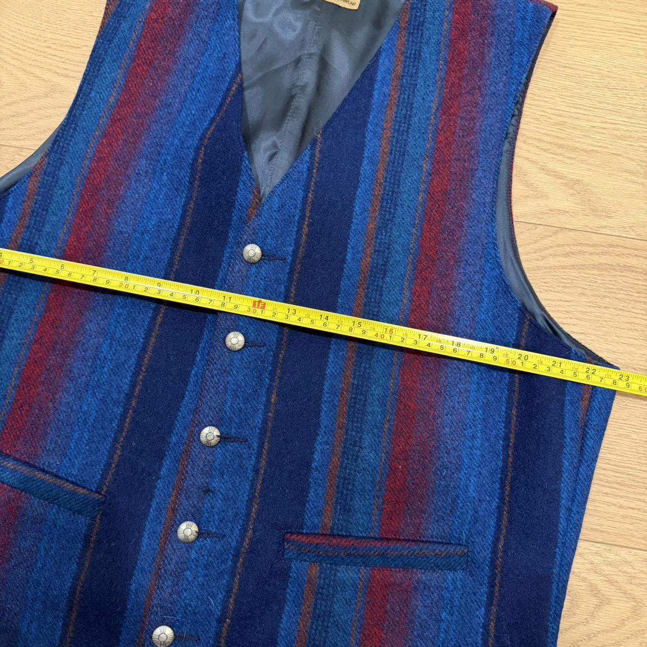 Pendleton Men's Vest - Blue/Multi – Pendleton str… - image 6