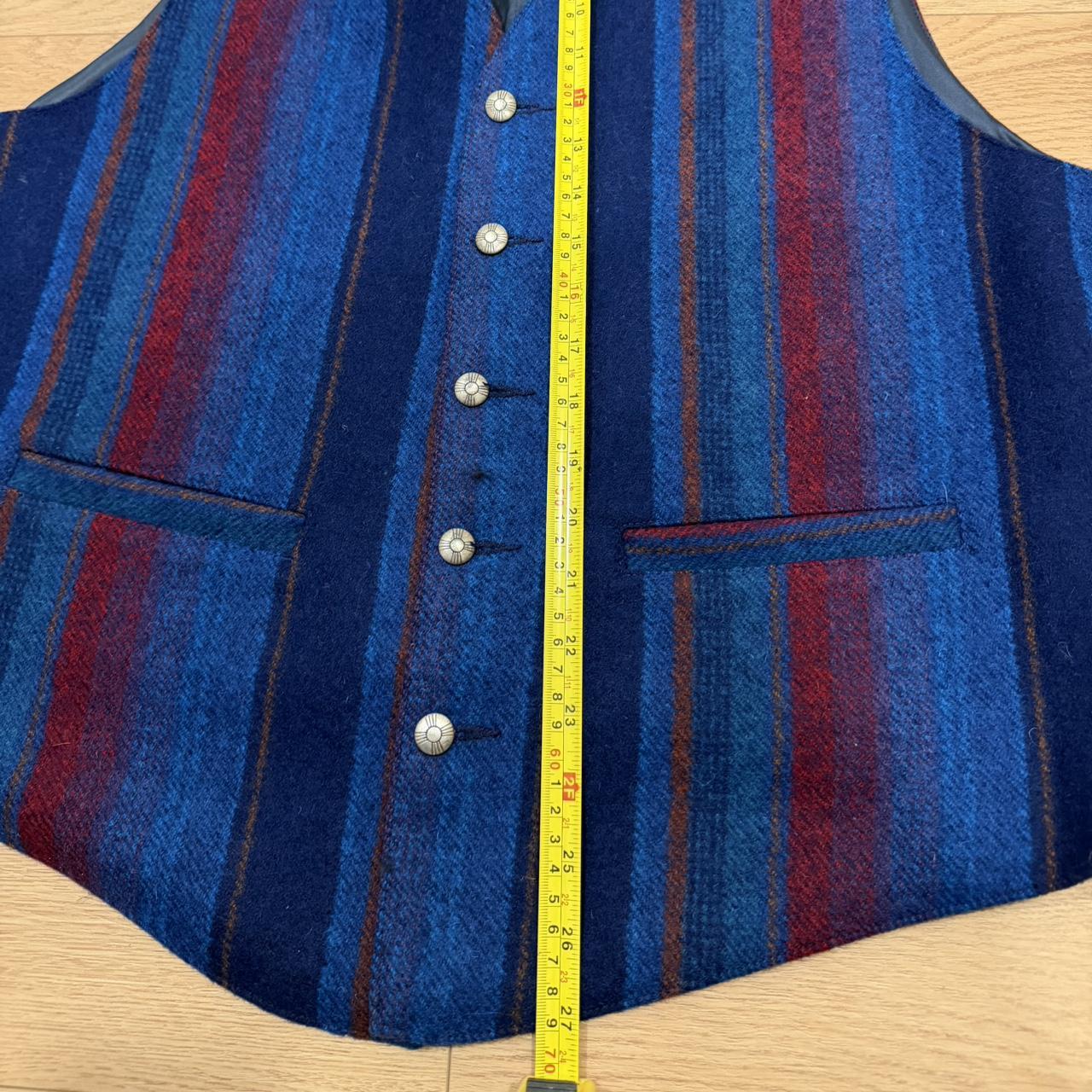 Pendleton Men's Vest - Blue/Multi – Pendleton str… - image 7