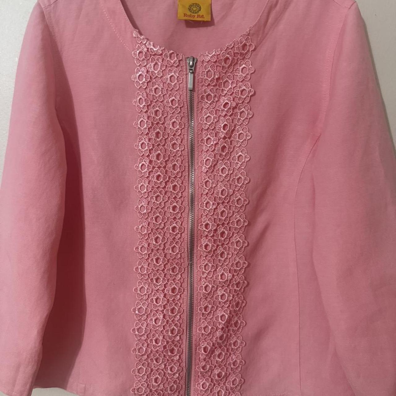 Ruby Rd. Women's Jacket - Pink - M – Ruby Rd Line… - image 2