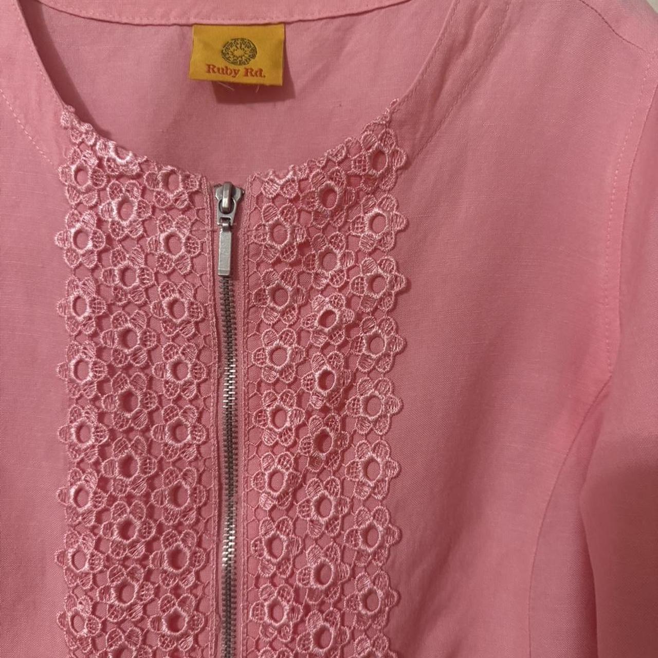 Ruby Rd. Women's Jacket - Pink - M – Ruby Rd Line… - image 4