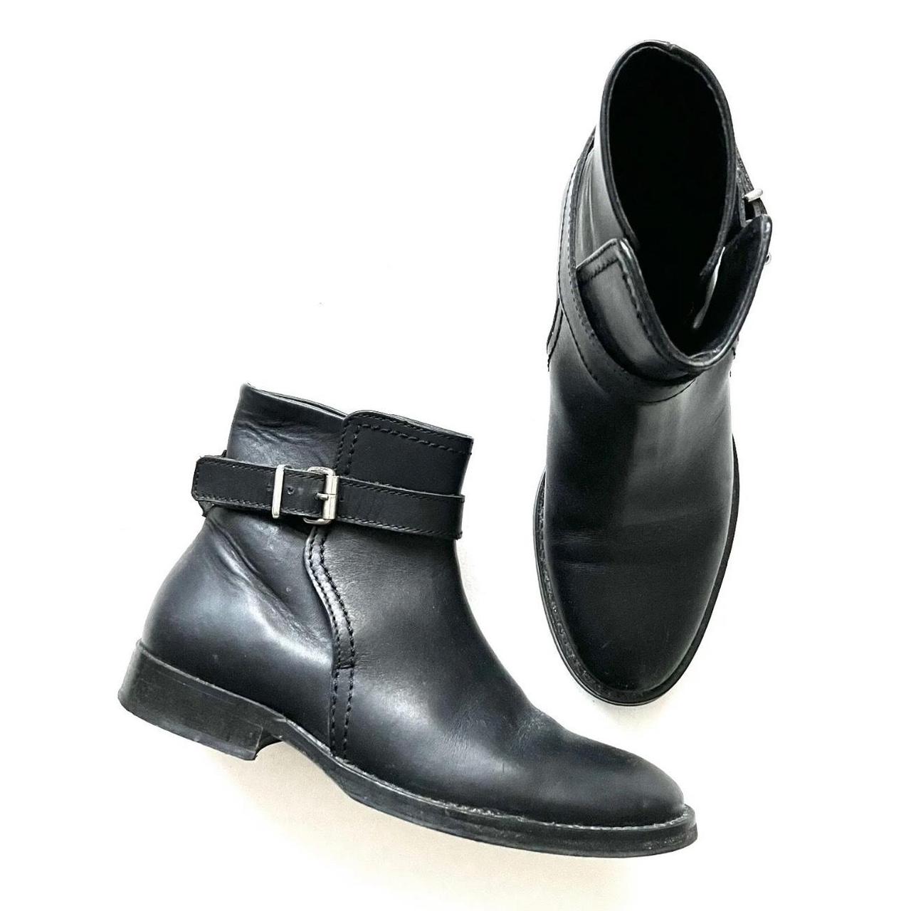 Vagabond amina leather buckle ankle clearance boots