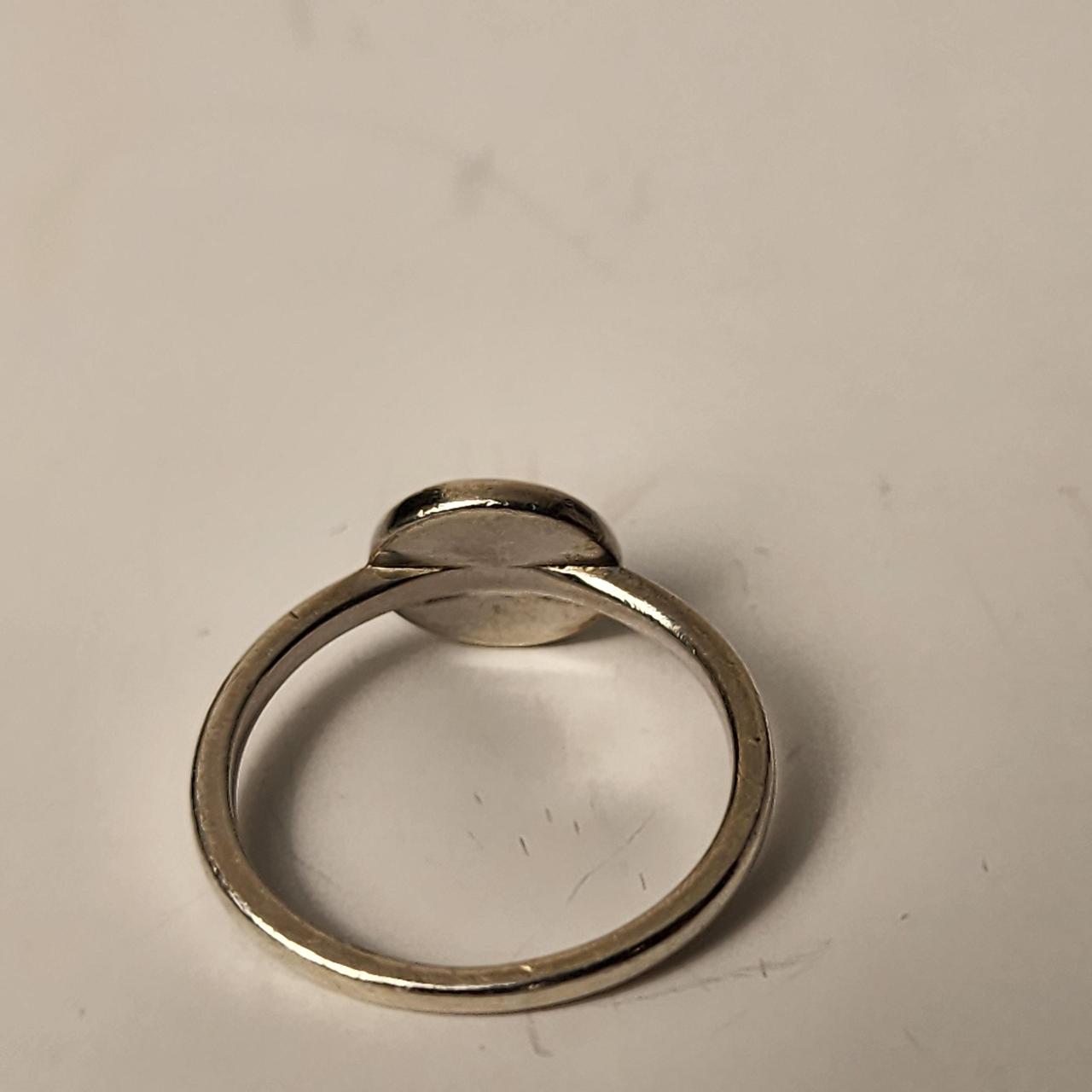 COMPASS Men's Ring - Silver – Use condition Silve… - image 4