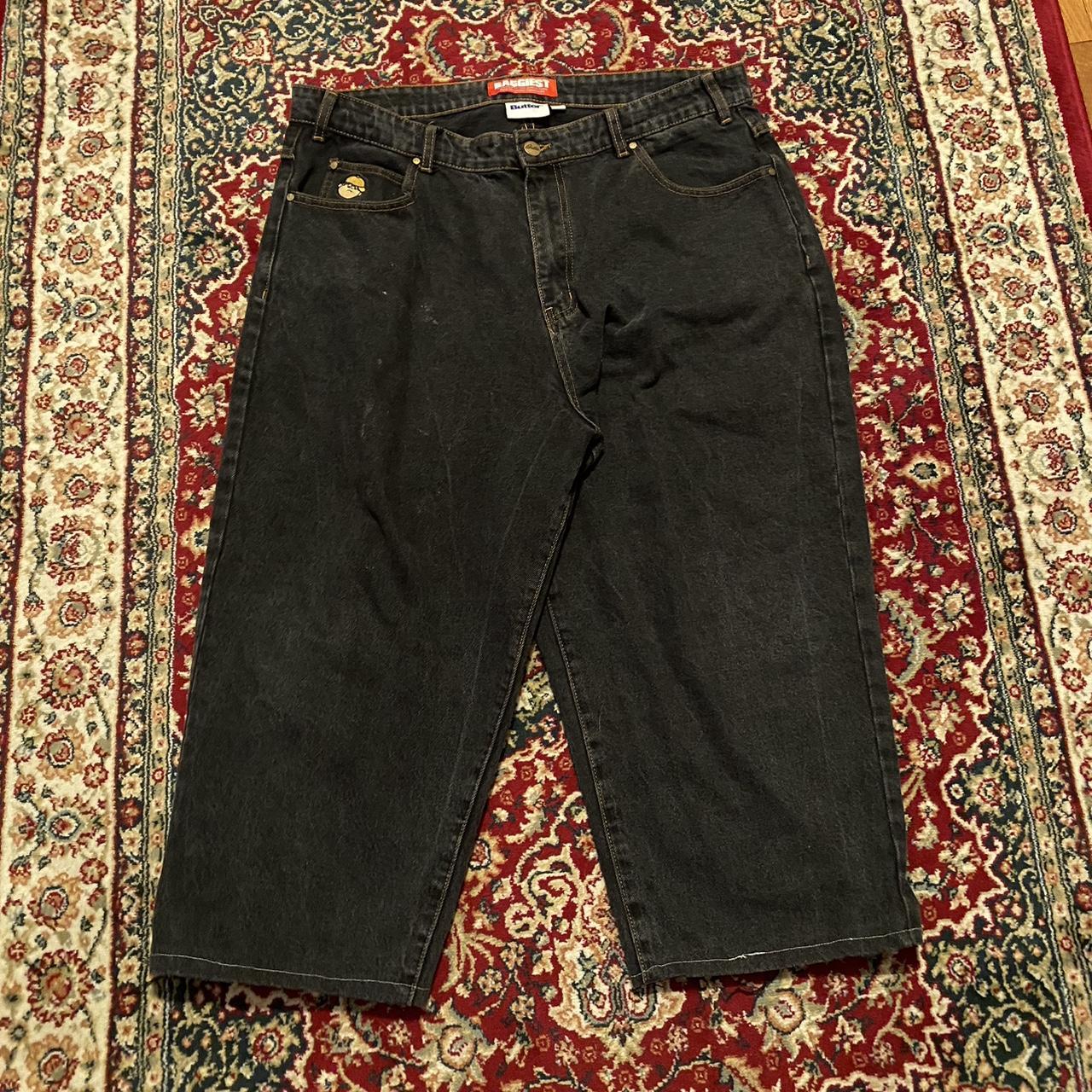 Butter Goods Men's Black Jeans Depop
