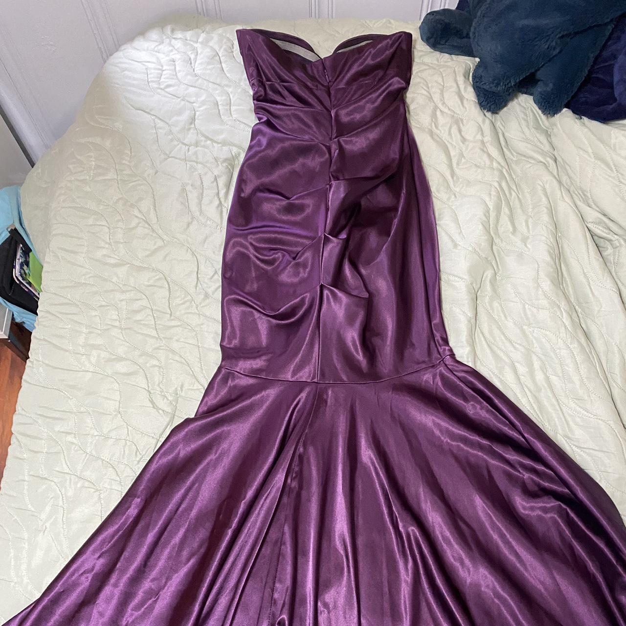 Xscape Plum Bridesmaid Dresses