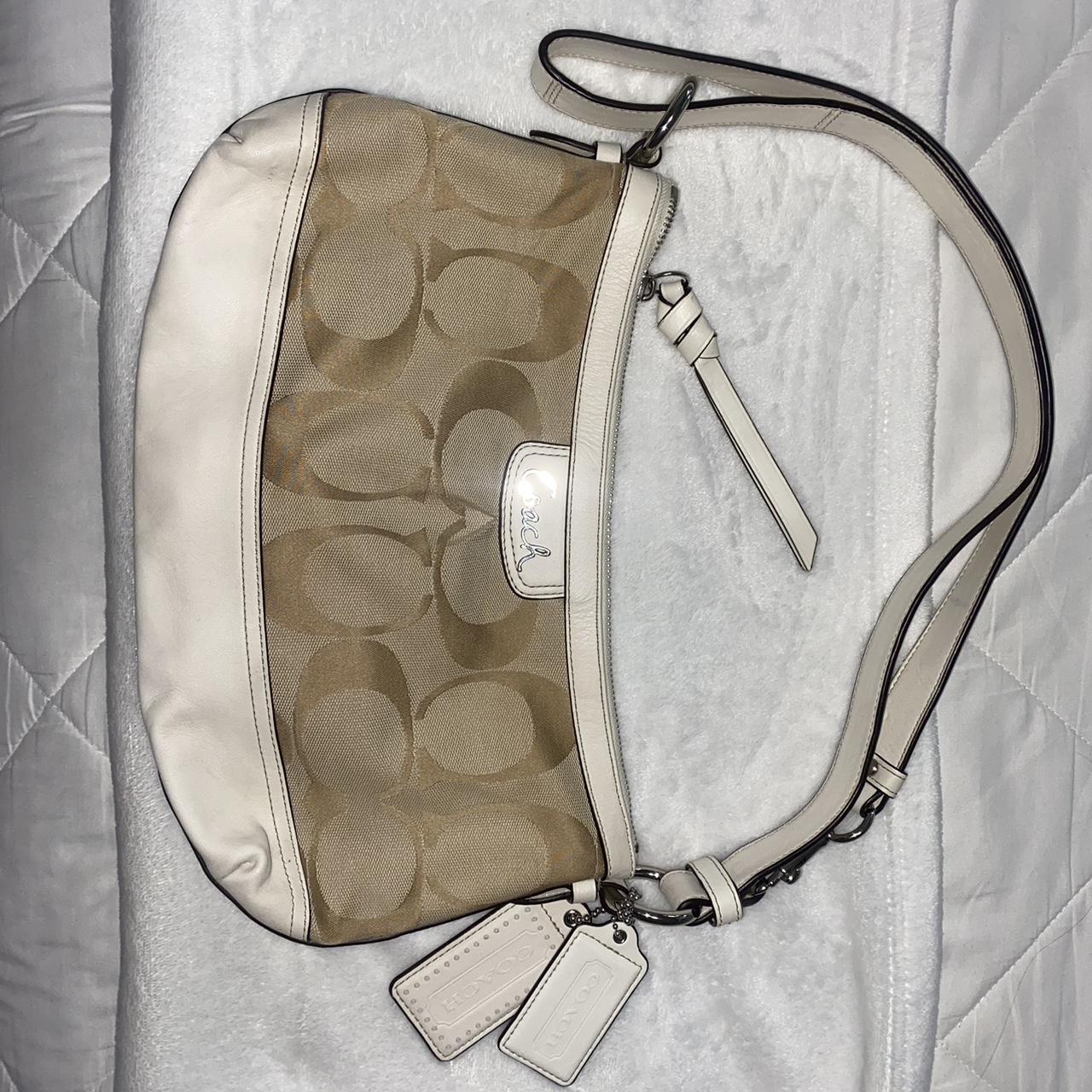 Tan coach online bag