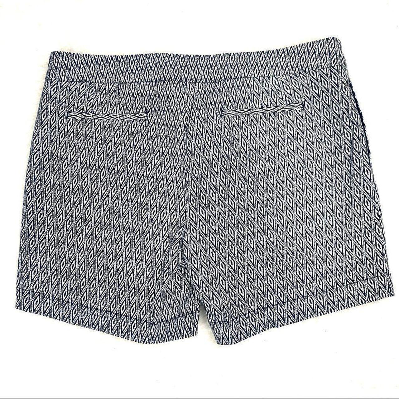 Cynthia Rowley Women's Black and White Shorts Depop