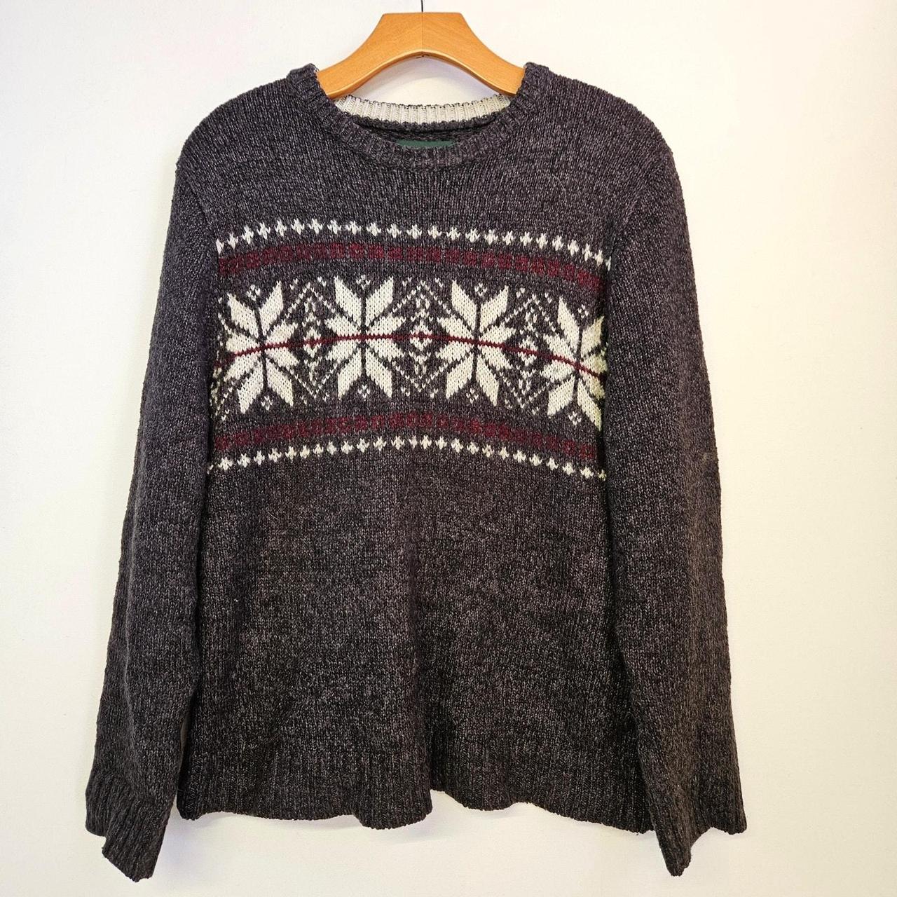 Source Unknown Men's Sweater - Grey/Tan - M – Dav… - image 1