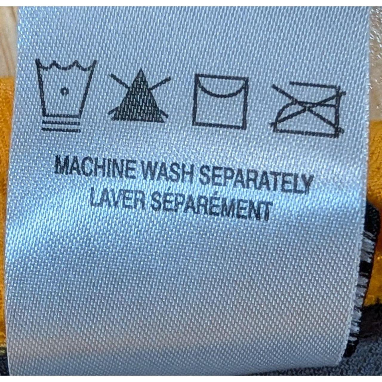 Source Unknown Men's Shirt - Orange/Blue - XL – L… - image 4