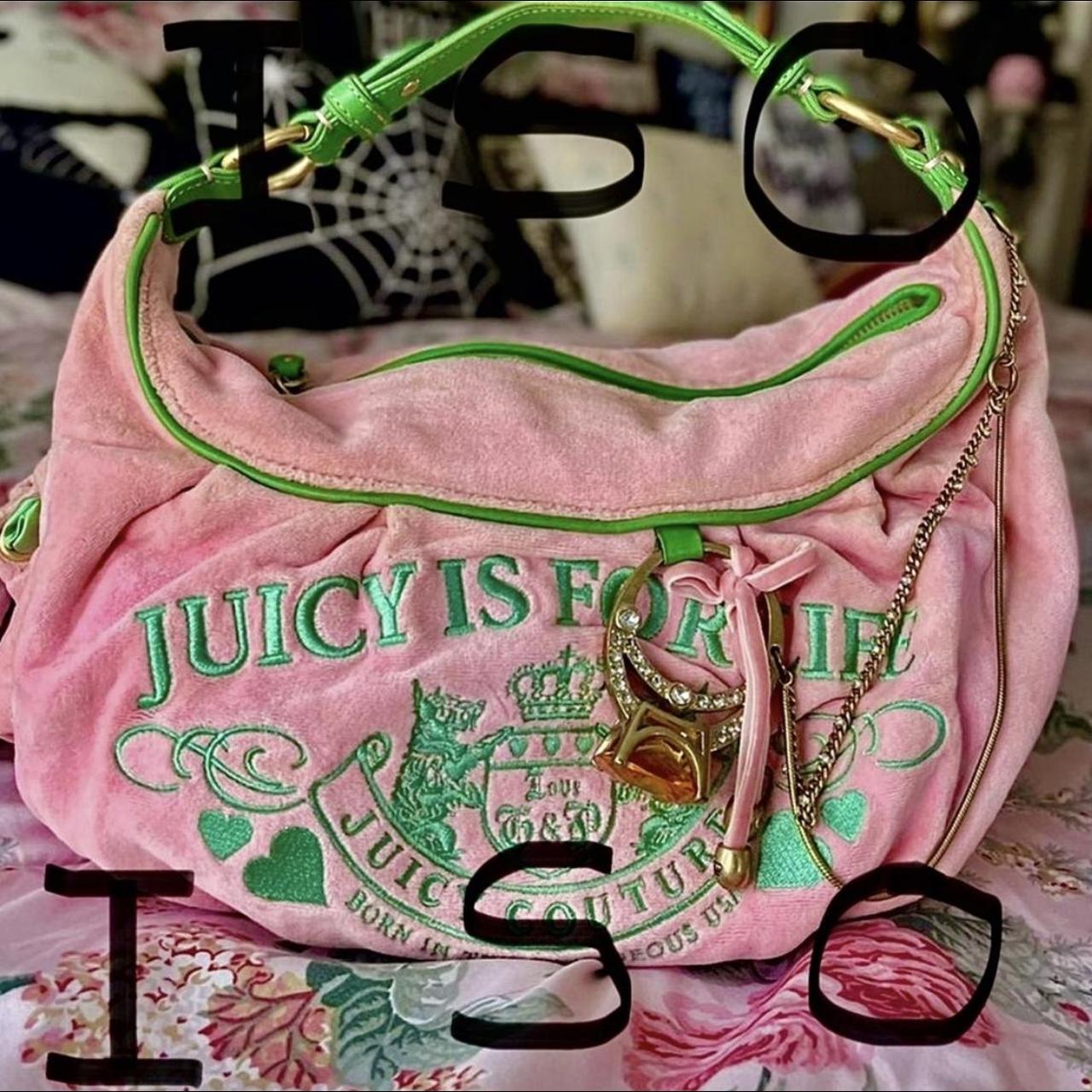 Green shops Juicy Couture Purse