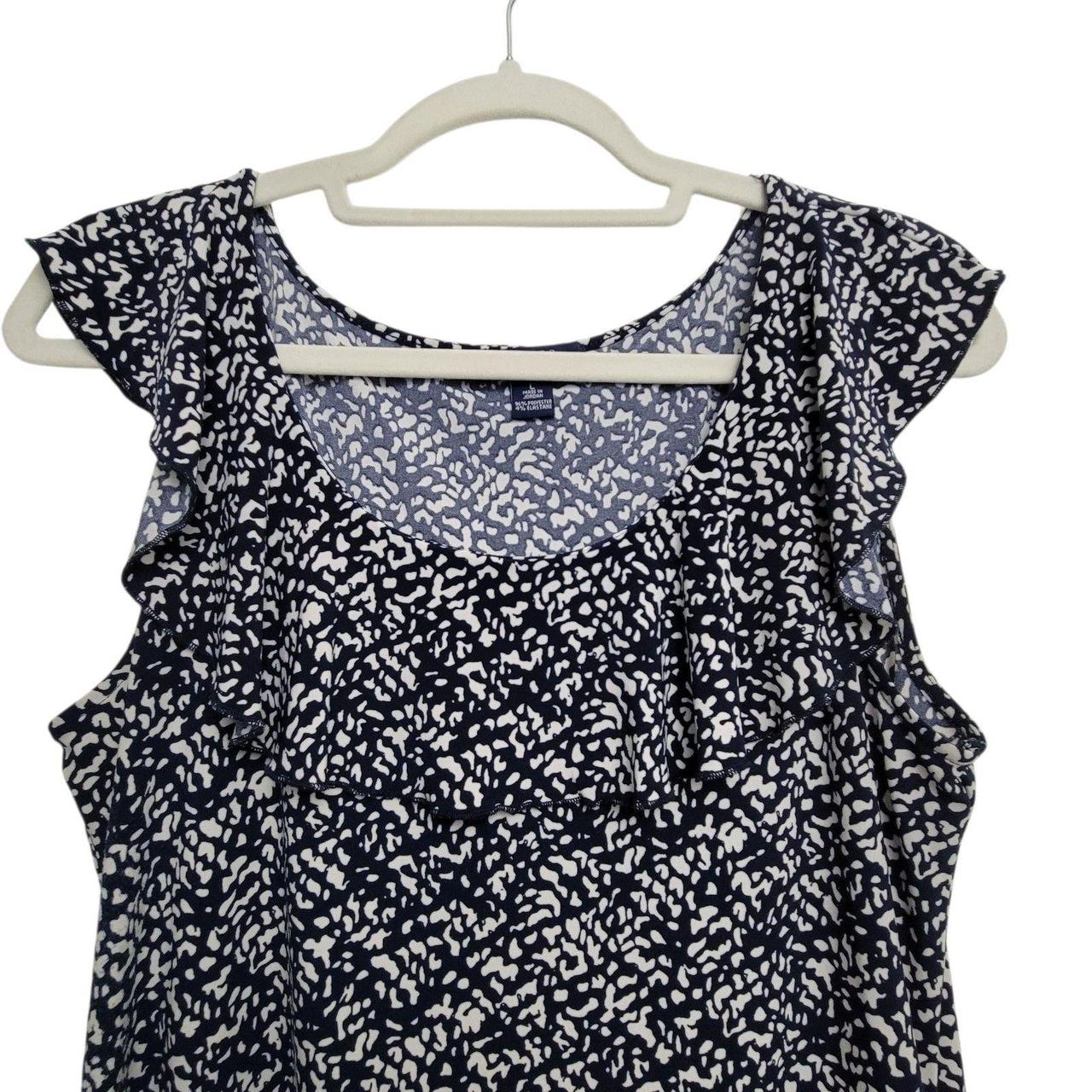 Chaps Women's Blouse - Multi - L – Chaps Pattern … - image 3