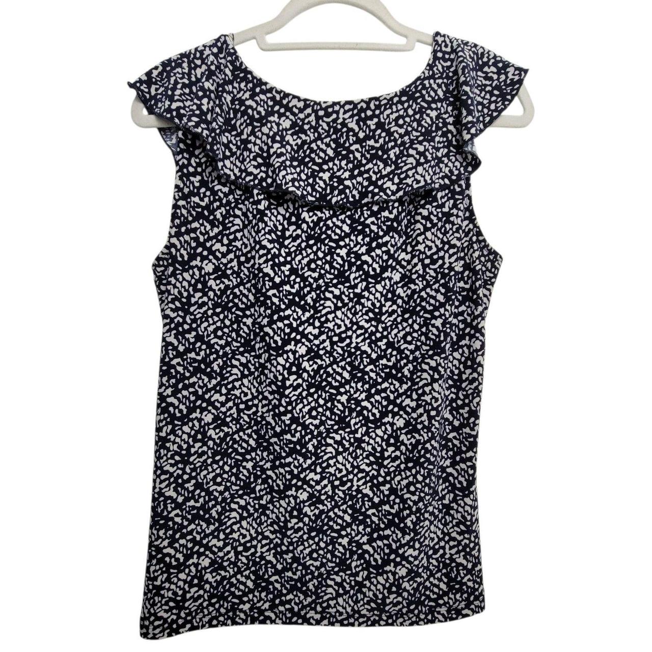 Chaps Women's Blouse - Multi - L – Chaps Pattern … - image 2