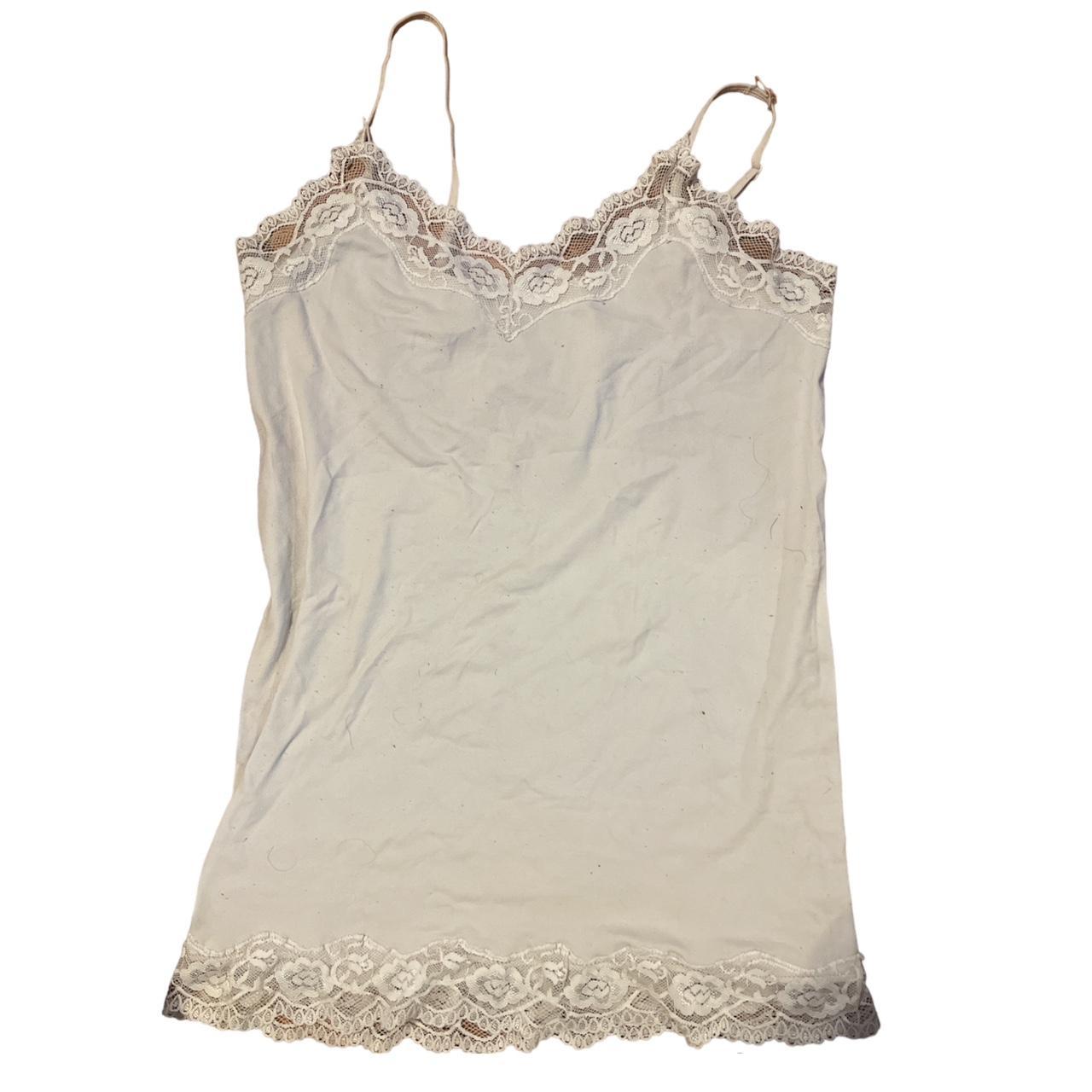 lace tank top this lace is so beautiful and so - Depop