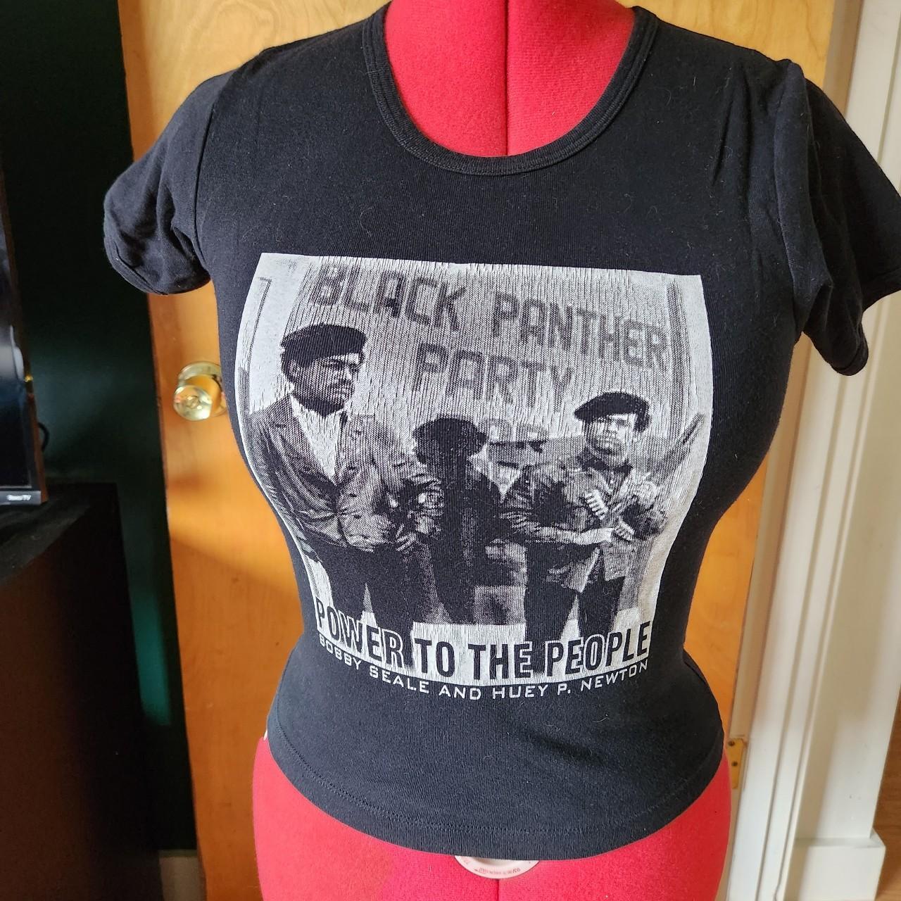 vintage black panther party shirt