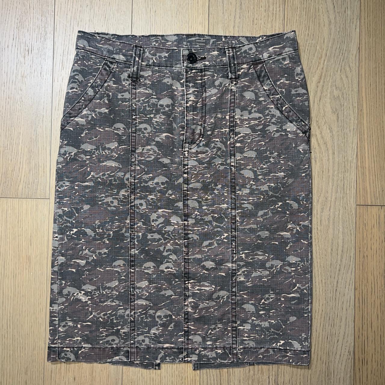 スカート HYSTERIC GLAMOUR camouflage skirt y2k HYSTERIC GLAMOUR camouflage skirt y2k