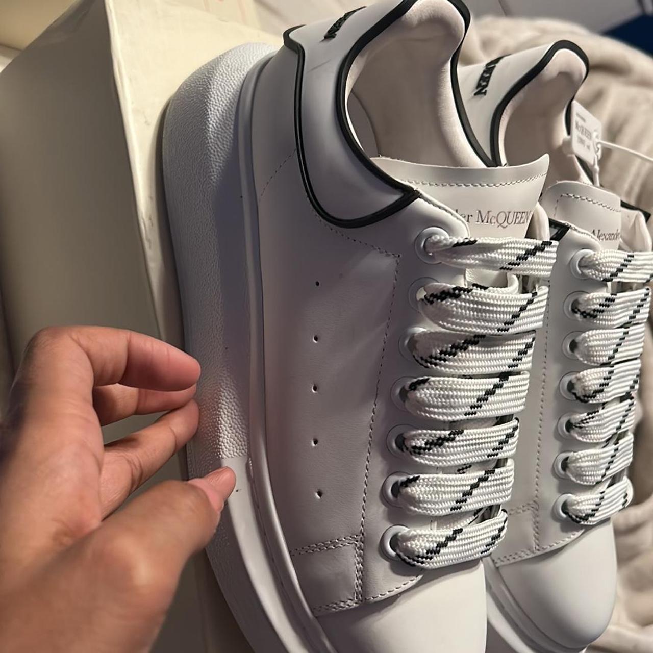 alexander mcqueen white black