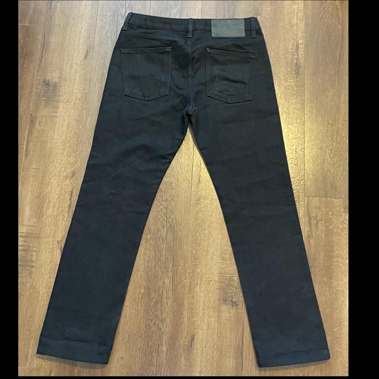 Naked Famous Denim Men S Black Jeans Depop