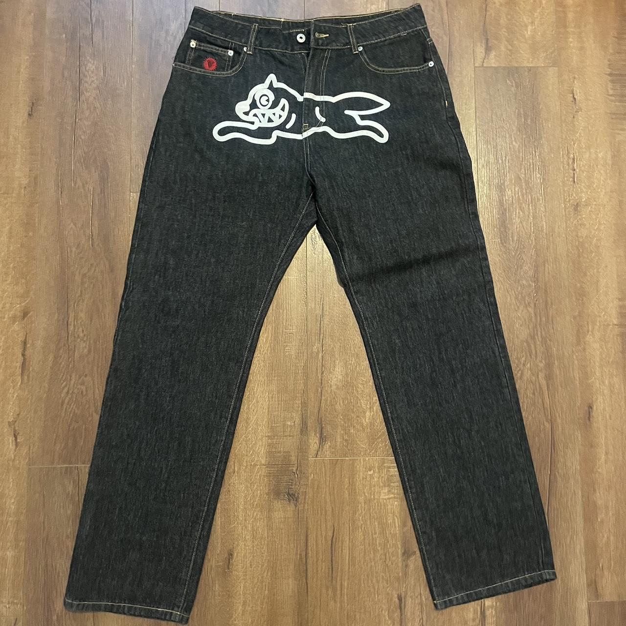 Ice Cream Men's Black Jeans | Depop