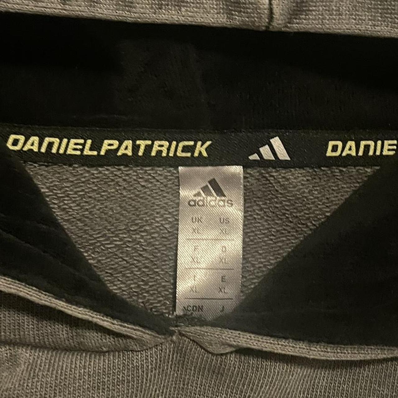 Adidas Daniel Patrick ash grey hoodie Size XL In... - Depop