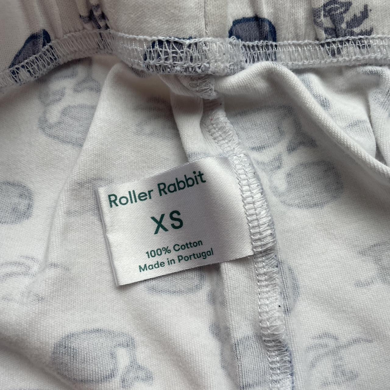 Roller Rabbit moby whale long sleeve pajamas size xs... - Depop