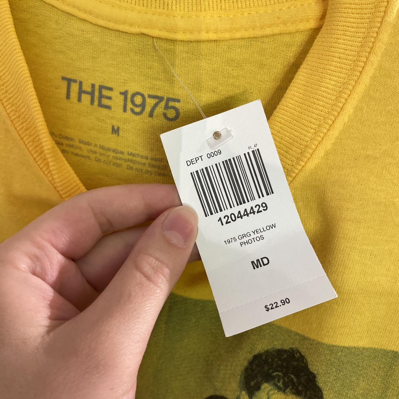 Hot Topic Women's Yellow Tshirt Depop