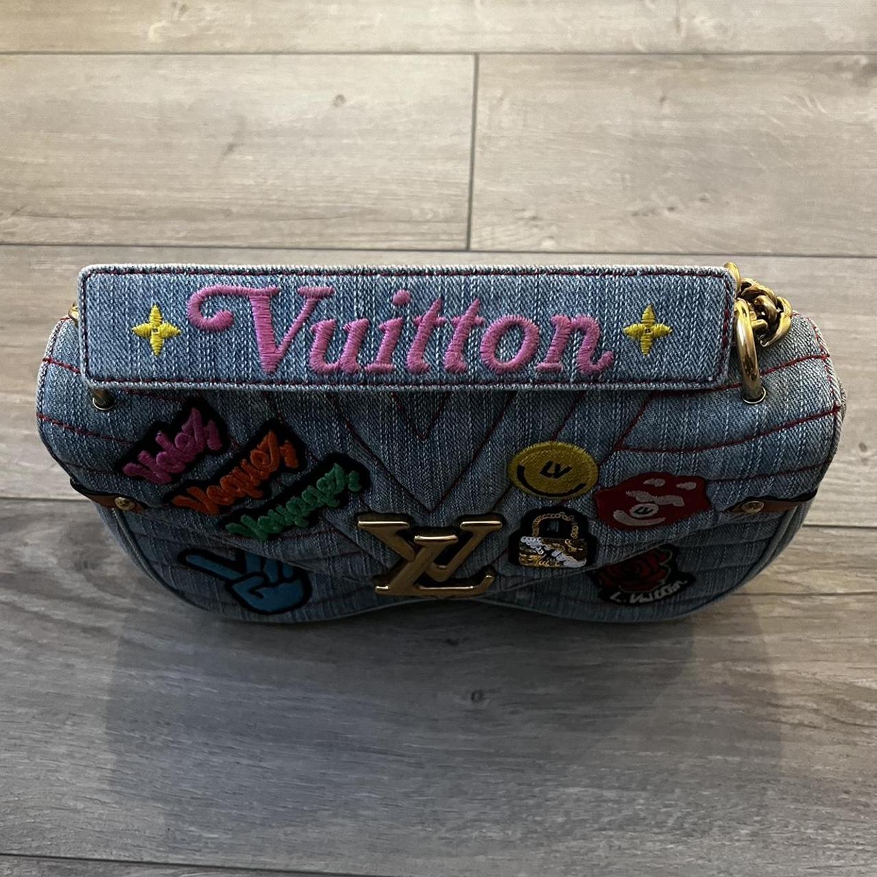 custom Louis Vuitton jeans made from old Louis purse - Depop