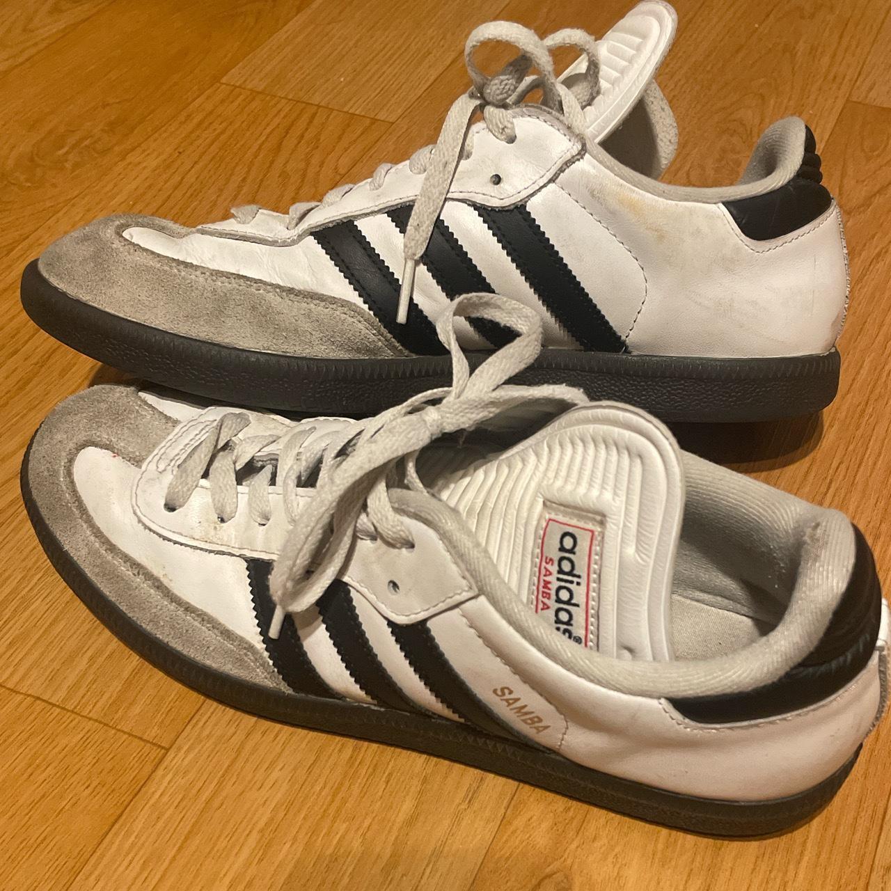 Adidas Sambas Fairly used and creased but overall... - Depop