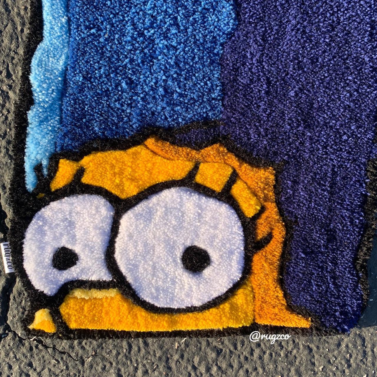 Marge Simpson rug • • • • Dm for your own custom rug!! Depop