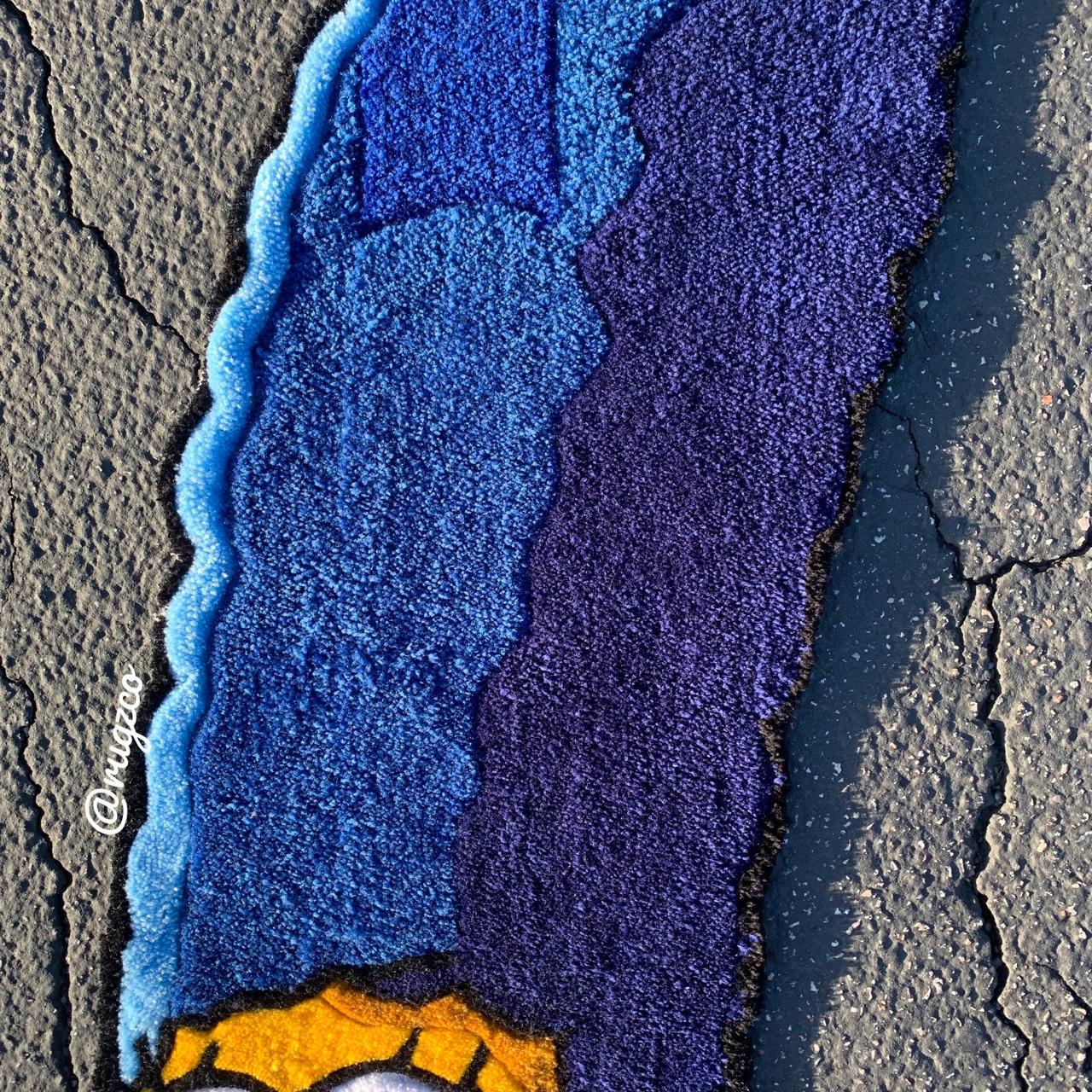 Marge Simpson rug • • • • Dm for your own custom rug!! Depop