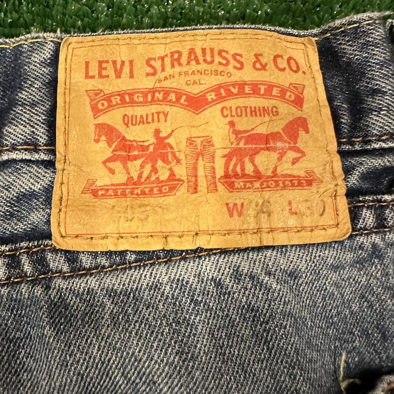 Y2K Levi’s 505 Jeans, nice baggy fit! size 34x30 📦... - Depop