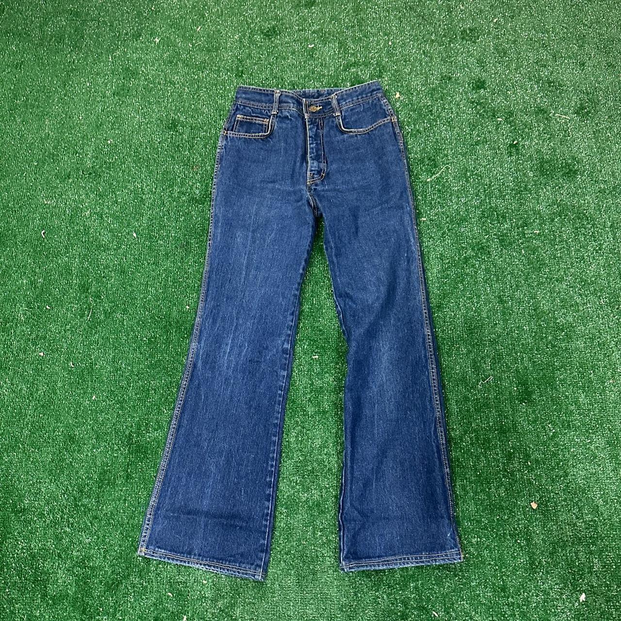 Jordache Jeans!!! nice baggy flared fit! size 32 📦... - Depop