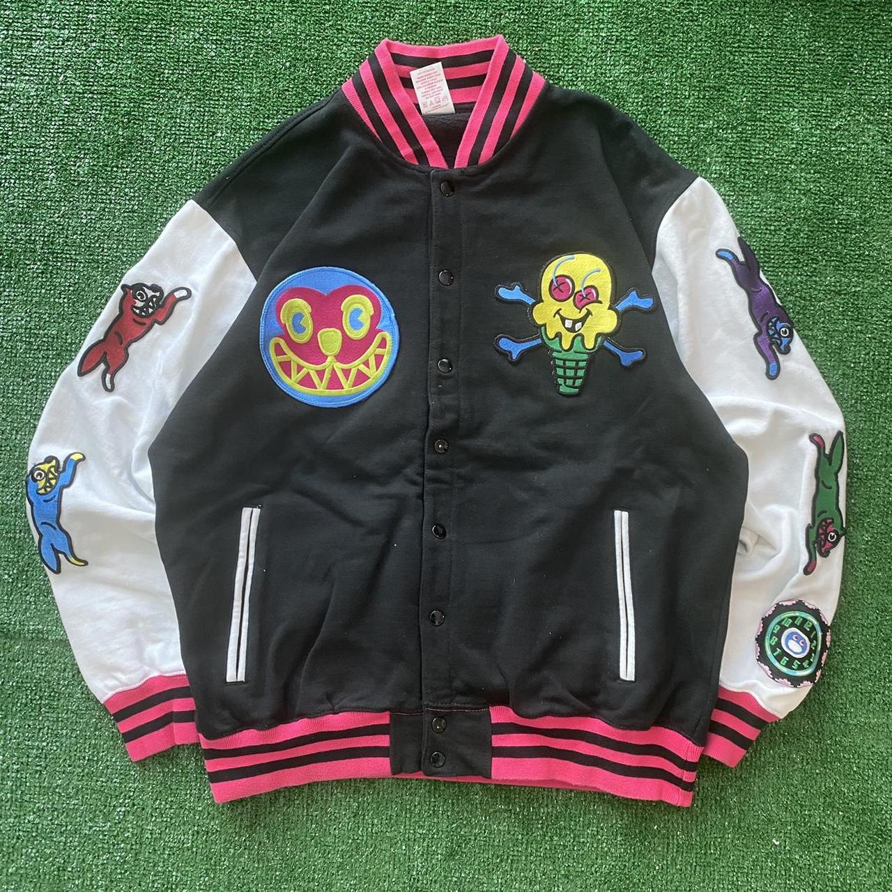 BBC Icecream Varsity jacket Pharell all patches... - Depop