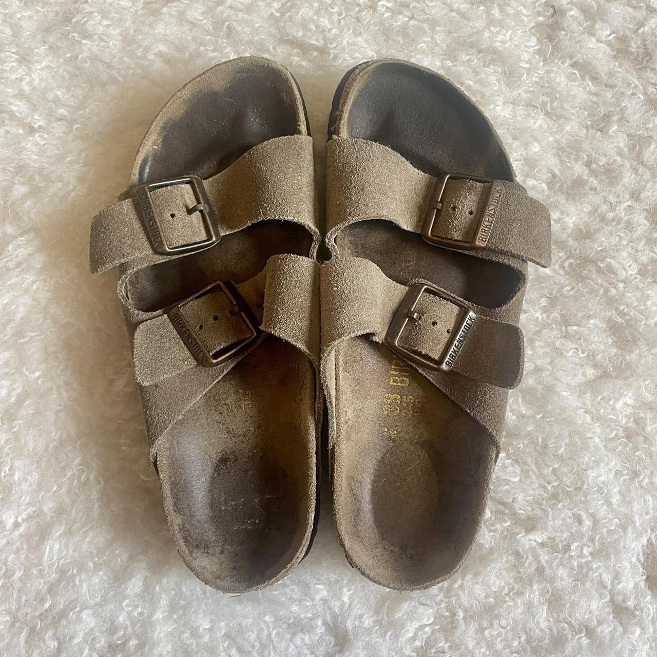 womens tan birkenstocks