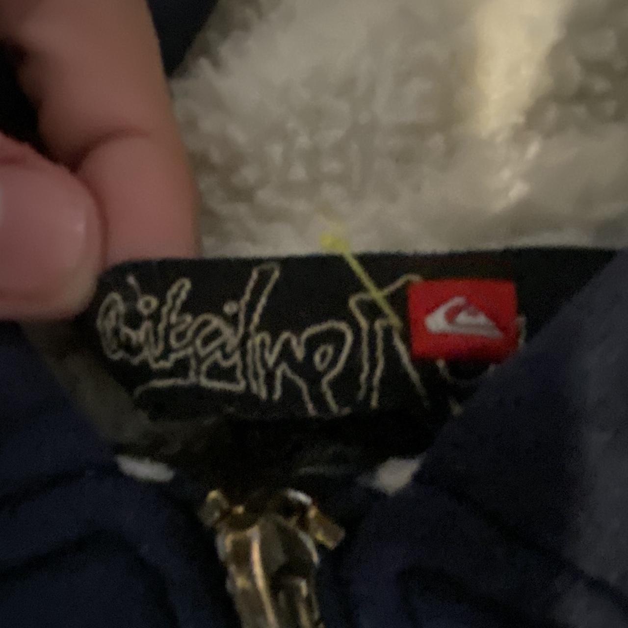 Vintage Quiksilver zip up hoodie Nice and... Depop