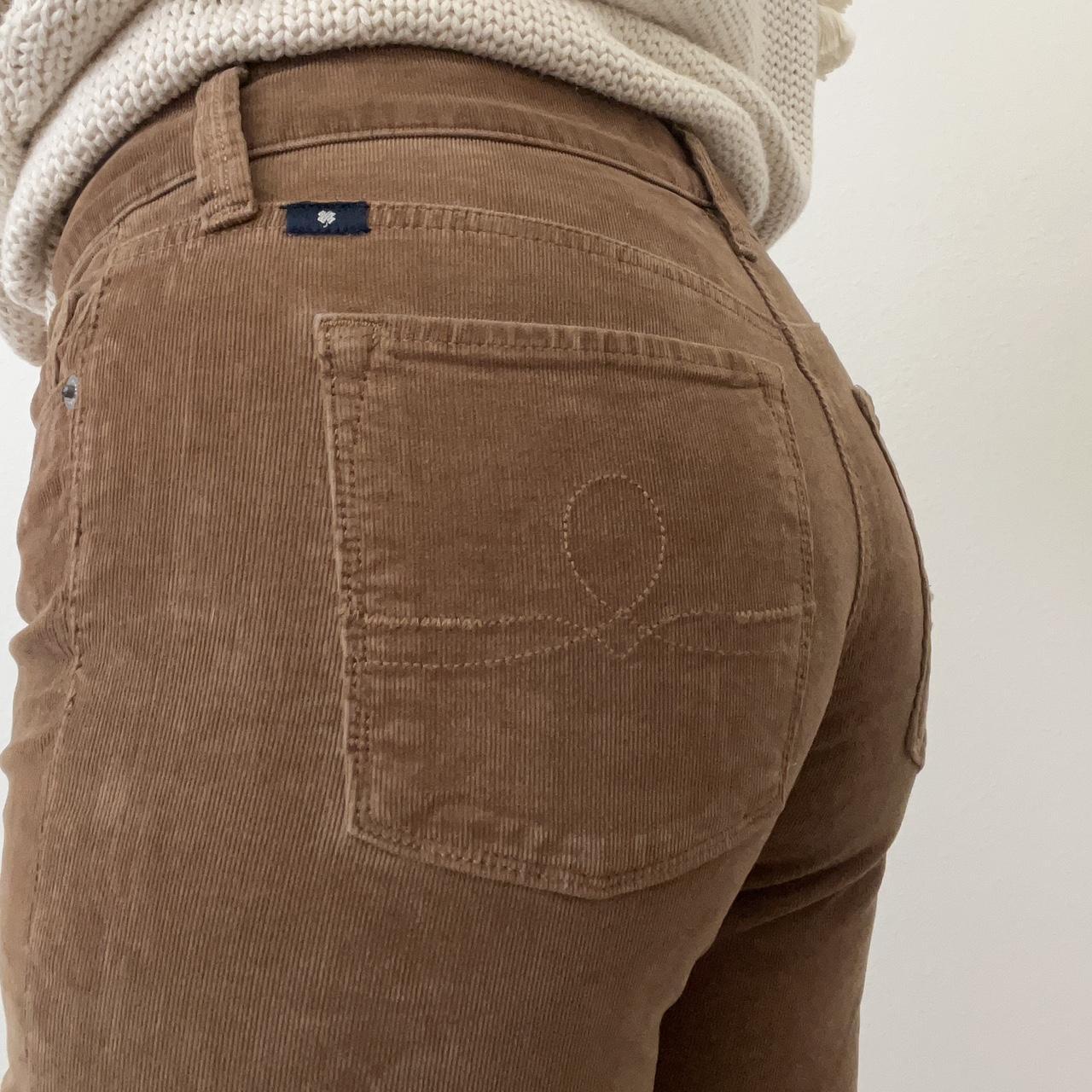 Lucky Brand- Sofia Skinny brown corduroy pants,